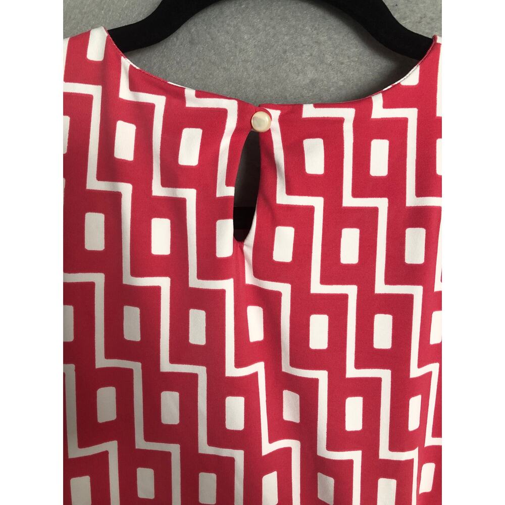 J. Mclaughlin Catalina Cloth Dress Catalyst Geo Women's XL NEW - Picture 5 of 8